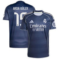 Arda Guler 15 Real Madrid 2025-26 Away Jersey – Blue