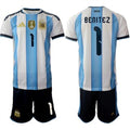 Argentina #1 Benitez Jersey National Team x World Cup 2026 Home White On Field Soccer