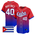 Ariel Martinez Jersey #40 Cuba World Baseball Classic 2026 Stitched