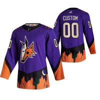 Arizona Coyotes Custom Purple 2020-21 Alternate Player NHL Jersey Stitched