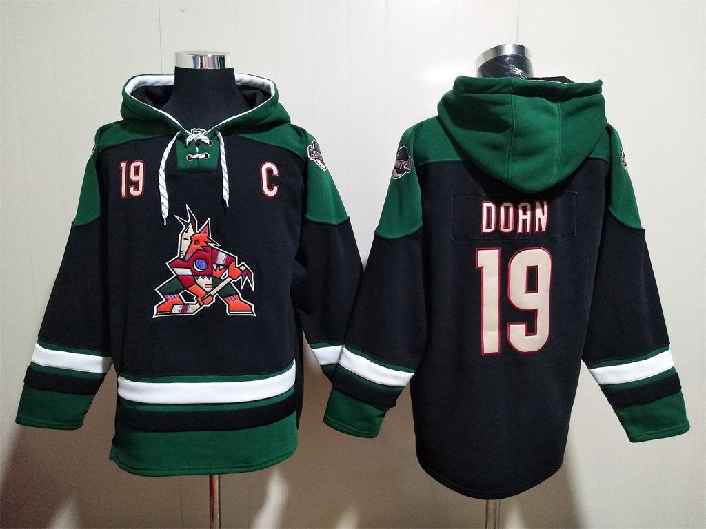 Arizona Coyotes #19 Shane Doan Pullover Hoodie