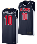 Arizona Wildcats Lauri Markkanen Jersey #10 Limited Retro Basketball 2023-24 Navy (Copy)