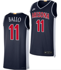 Arizona Wildcats Oumar Ballo Jersey #11 Limited Retro Basketball 2023-24 Navy