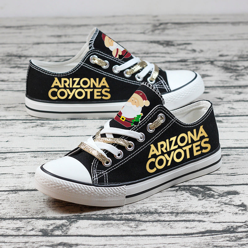 Arizona Coyotes Low Top Canvas Sport Sneakers Shoes For Men Women Fans