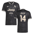 Arkadiusz Milik 14 Juventus 2025-26 Third Match Jersey – Black