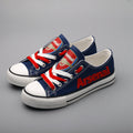Arsenal Low Top Canvas Sport Sneakers Shoes For Men Women Fans