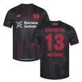 Arthur 13 Leverkusen 2025-26 Home Match Jersey – Black