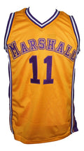 Arthur Agee Jersey #11 Hoop Dreams Movie Basketball New Sewn Yellow Stitched