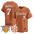 Ashton Maloney Jersey #7 Texas Longhorns 2026 Champions Stitched