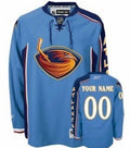 Atlanta Thrashers Customized Blue Jersey Stitched