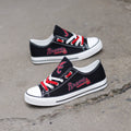 Atlanta Braves Limited Print Low Top Canvas Shoes Sport Sneakers For Men Women Fans