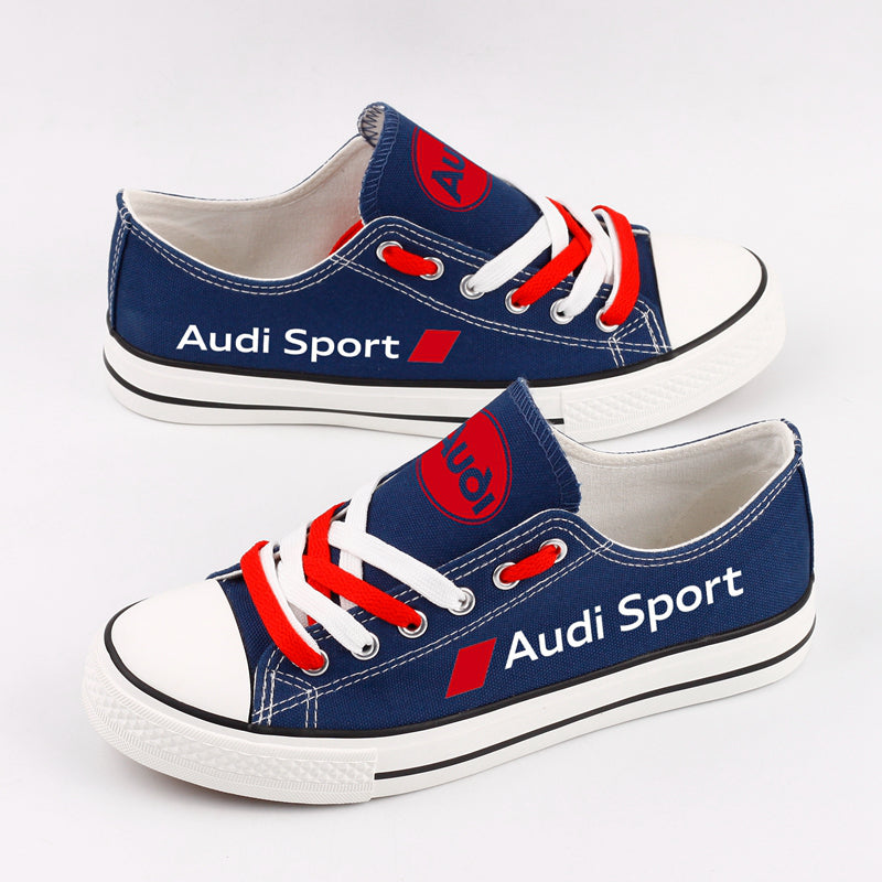 Audi Canvas Sneakers Shoes For Men Women Fans