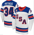 Auston Matthews Jersey Team USA Winter Olympics 2026 Hockey Premium STITCHED White