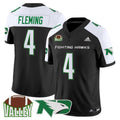 B.J. Fleming Jersey #4 North Dakota Fighting Hawks 2025 Stitched