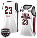 Bree Hall Jersey #23 South Carolina Gamecocks 2024 NCAA Basketball National Champions White Red