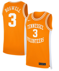 Bishop Boswell Jersey #3 Tennessee Volunteers Basketball NIL Orange