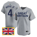 BJ Murray Jr Jersey #4 Team Great Britain 2026 World Baseball Stitched