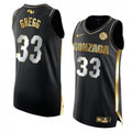 Ben Gregg Jersey Gonzaga Bulldogs College Basketball Black #331