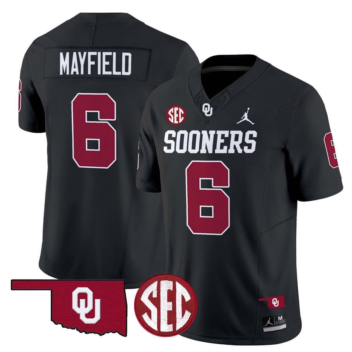 Baker Mayfield Jersey #6 Oklahoma Sooners 2025 Limited Stitched
