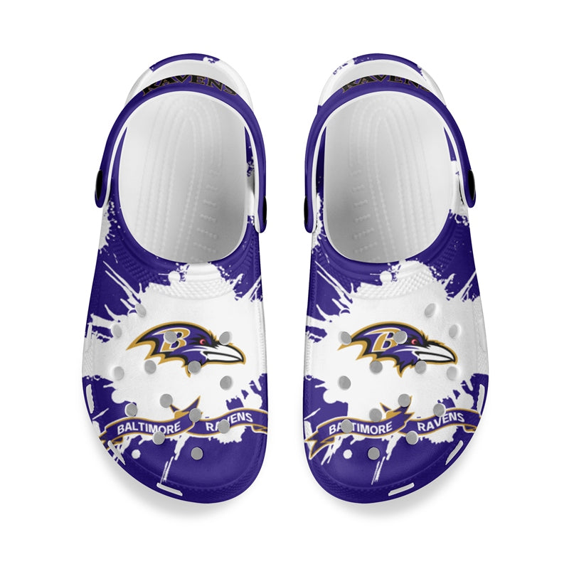 Baltimore Ravens Crocs Nfl Unisex Clogs Clog Shoes