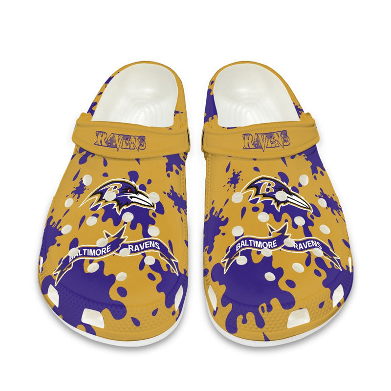 Baltimore Ravens Crocs V2 Nfl Unisex Clogs Clog Shoes