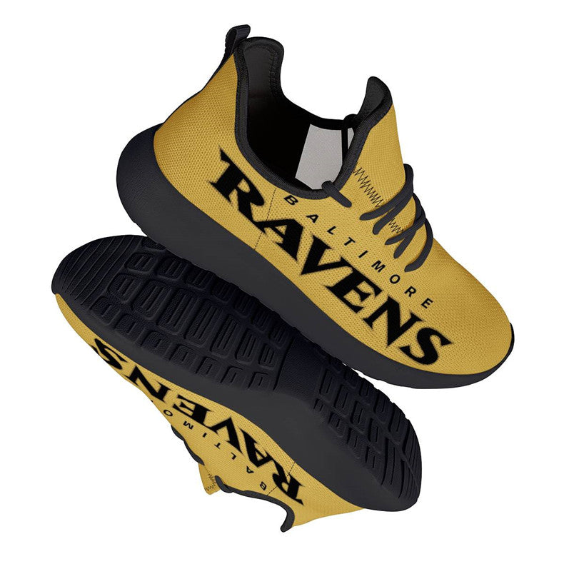 Baltimore Ravens Purple Team Logo Limited Sneaker Shoes For Men Women Fans