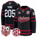 Bama Jersey #205 Alabama Crimson 2025-26 20th Anniversary Patch Stitched