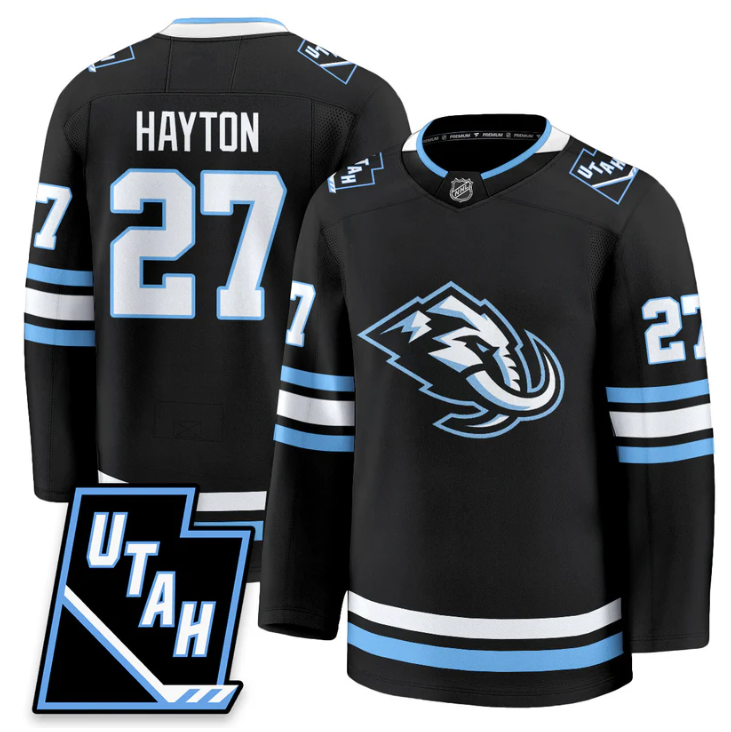 Barrett Hayton Jersey #27 Utah Hockey Mammoth 2025 Limited All Stitched