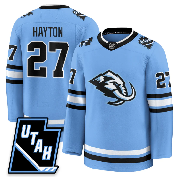 Barrett Hayton Jersey #27 Utah Hockey Mammoth 2025 Limited All Stitched
