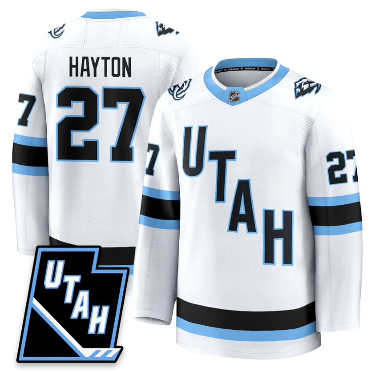Barrett Hayton Jersey #27 Utah Hockey Mammoth 2025 Limited All Stitched