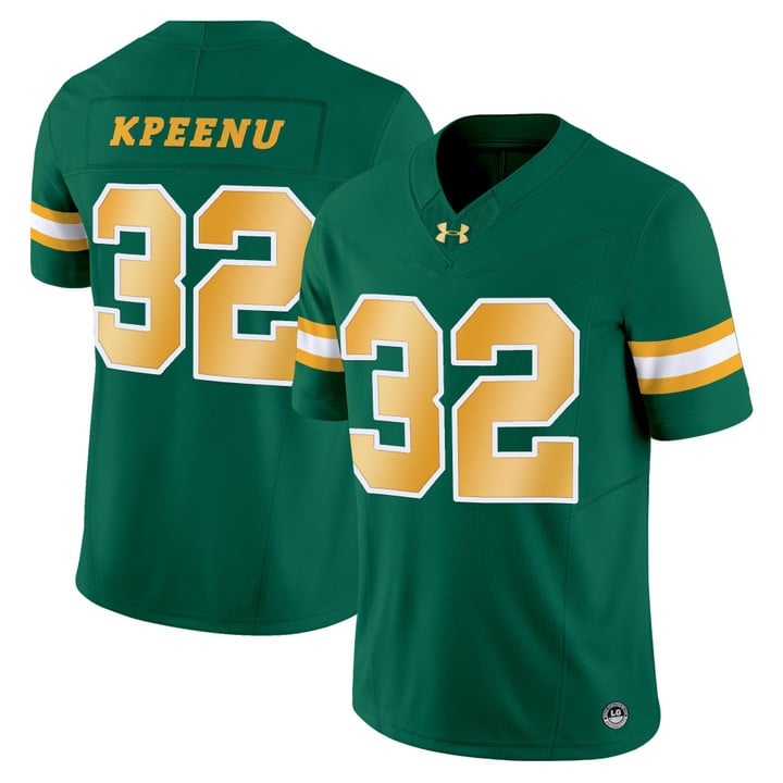 Barry Kpeenu Jersey #32 North Dakota State Bison Limited Stitched