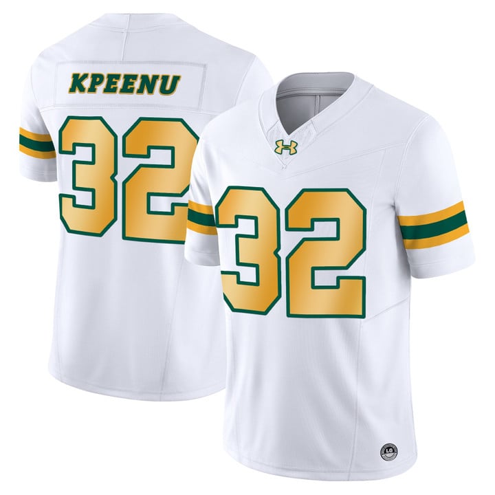 Barry Kpeenu Jersey #32 North Dakota State Bison Limited Stitched