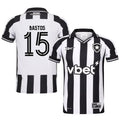 Bastos #15 Botafogo 2025-26 Home Jersey – Black White