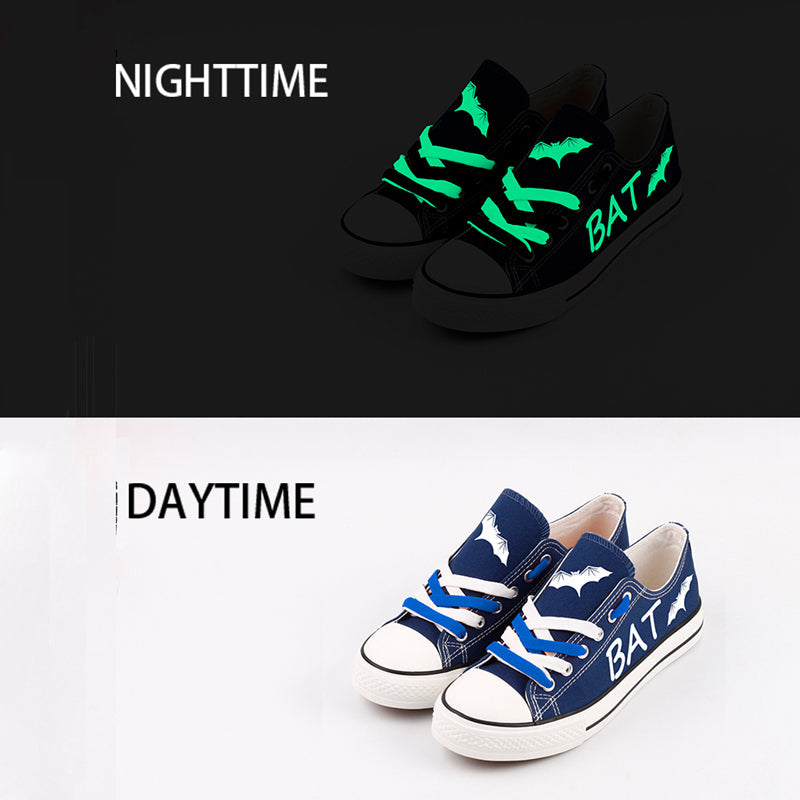 Bat Canvas Sneakers Shoes For Men Women Fans