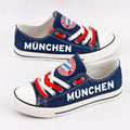 Bayern Munich Low Top Canvas Sport Sneakers Shoes For Men Women Fans