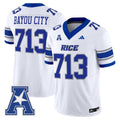 Bayou City Jersey #713 Rice Owls 2025 Vapor Limited Stitched