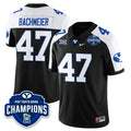 Bear Bachmeier Jersey #47 BYU Cougars 2025 Pop-Tarts Bowl Champion