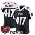 Bear Up Jersey #417 Missouri State Bears 2025 Vapor Limited Stitched