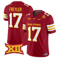 Beau Freyler Jersey #17 Iowa State Cyclones 2025 Limited Stitched Cardinal