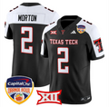 Behren Morton Jersey #2 Texas Tech 2025 Orange Bowl Patch V2 Stitched