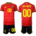 Belgium National Team Custom Red 2026 World Cup Home Soccer Jersey Suit