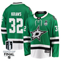 Ben Kraws 32 Dallas Stars 2025 STANLEY CUP Final Patch Home Men Jersey Black
