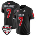 Ben Roethlisberger Jersey #7 Miami OH RedHawks 2025 Limited Stitched