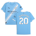 Bernardo Silva 20 Manchester City 2025-26 Home Men Jersey – Sky Blue