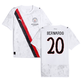 Bernardo Silva 20 Manchester City 2025-26 Match Jersey – White