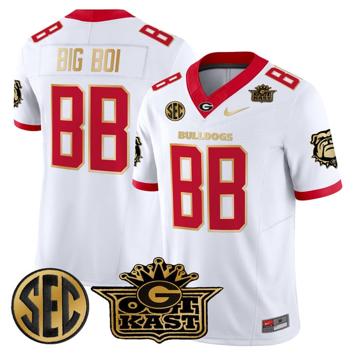 Big Boi Jersey #BB Outkast x Georgia Bulldogs Vapor Limited Stitched