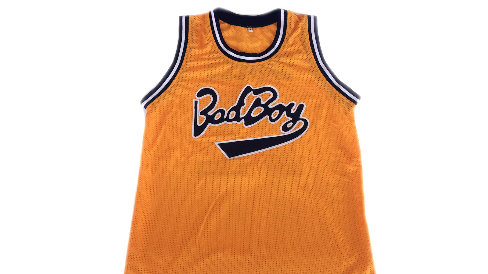 Biggie Smalls Jersey #72 Bad Boy Notorious Big New Basketball Yellow Stitched