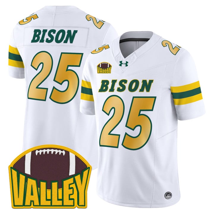 Bison Jersey #25 North Dakota State Bison 2025 Limited Stitched
