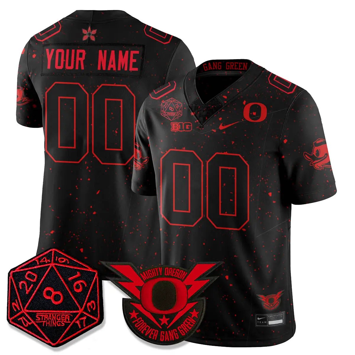 ORE Stranger Things Football Vapor Limited Custom Jersey