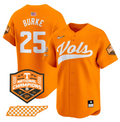Blake Burke Jersey #25 Tennessee Vols 2024 Champions Stitched Orange